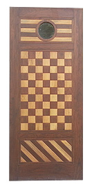 Designer Wooden Inlay Door