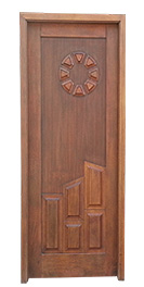 Ply Panel Door with Carving